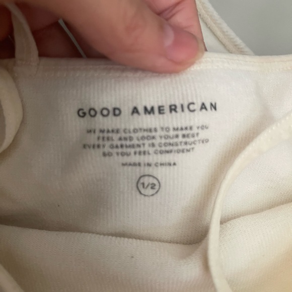 Brand New never worn Good American bodysuit in bone color - Picture 5 of 7